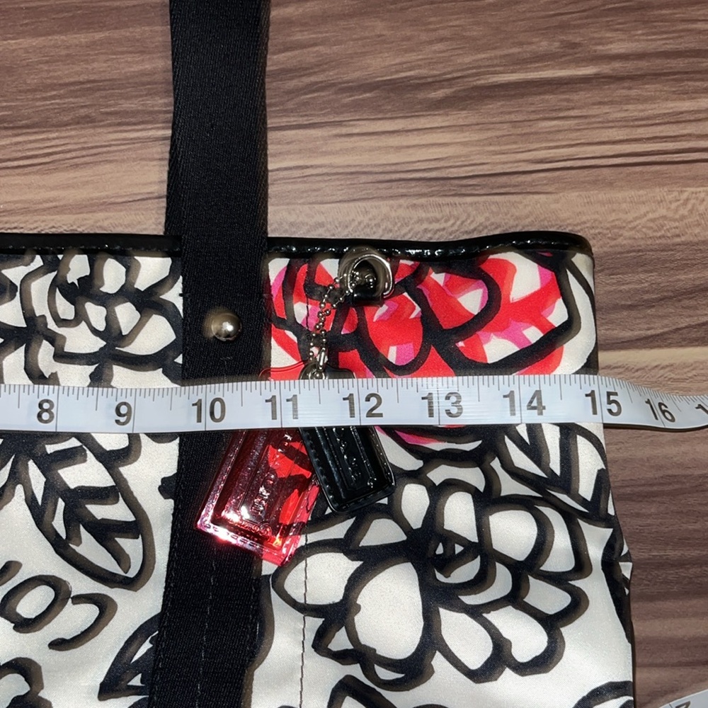 Coach Poppy Kyra Daisy medium tote bag C 1194-F16583 - Picture 13 of 16
